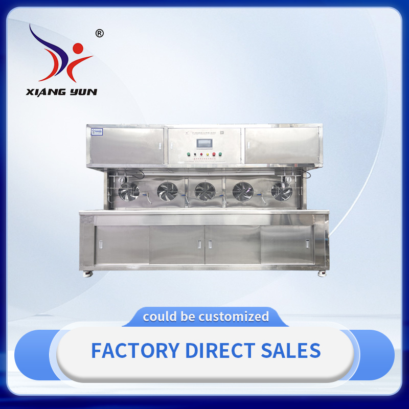 XY-SKR5021 five-slot double-head optical lens dyeing machine